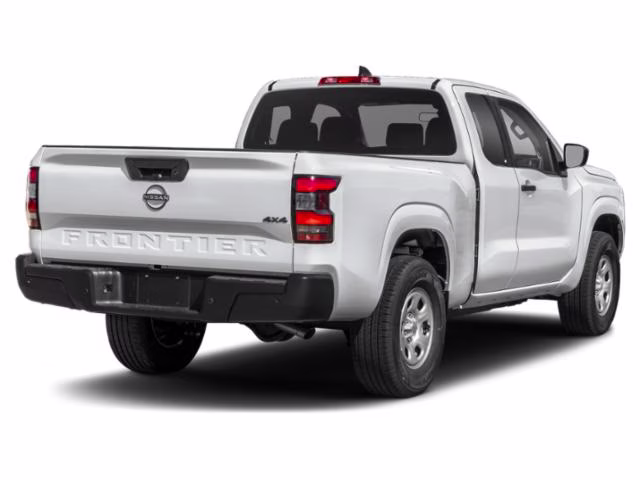 2026 Glacier White Nissan Frontier S 4X4 Truck
