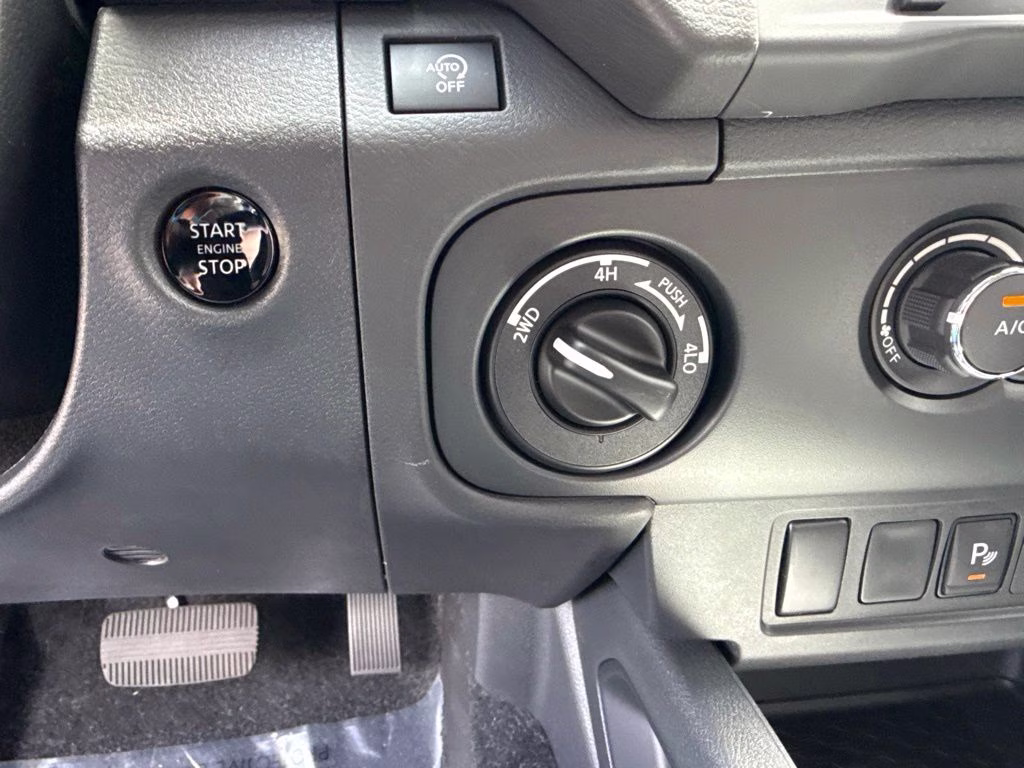 2026 Glacier White Nissan Frontier S 4X4 Truck