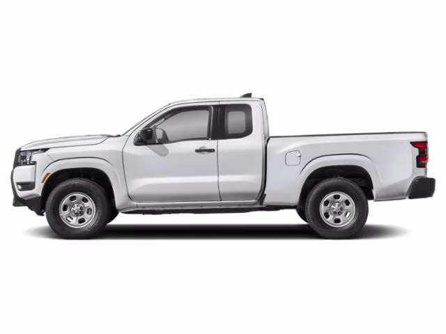 2026 Glacier White Nissan Frontier S 4X4 Truck
