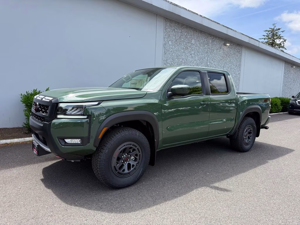 2026 Tactical Green Metallic Nissan Frontier PRO-4X 4X4 Truck