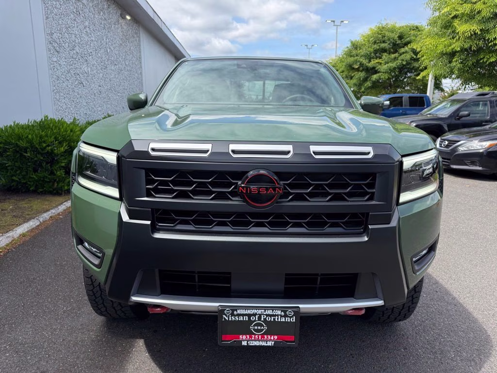 2026 Tactical Green Metallic Nissan Frontier PRO-4X 4X4 Truck