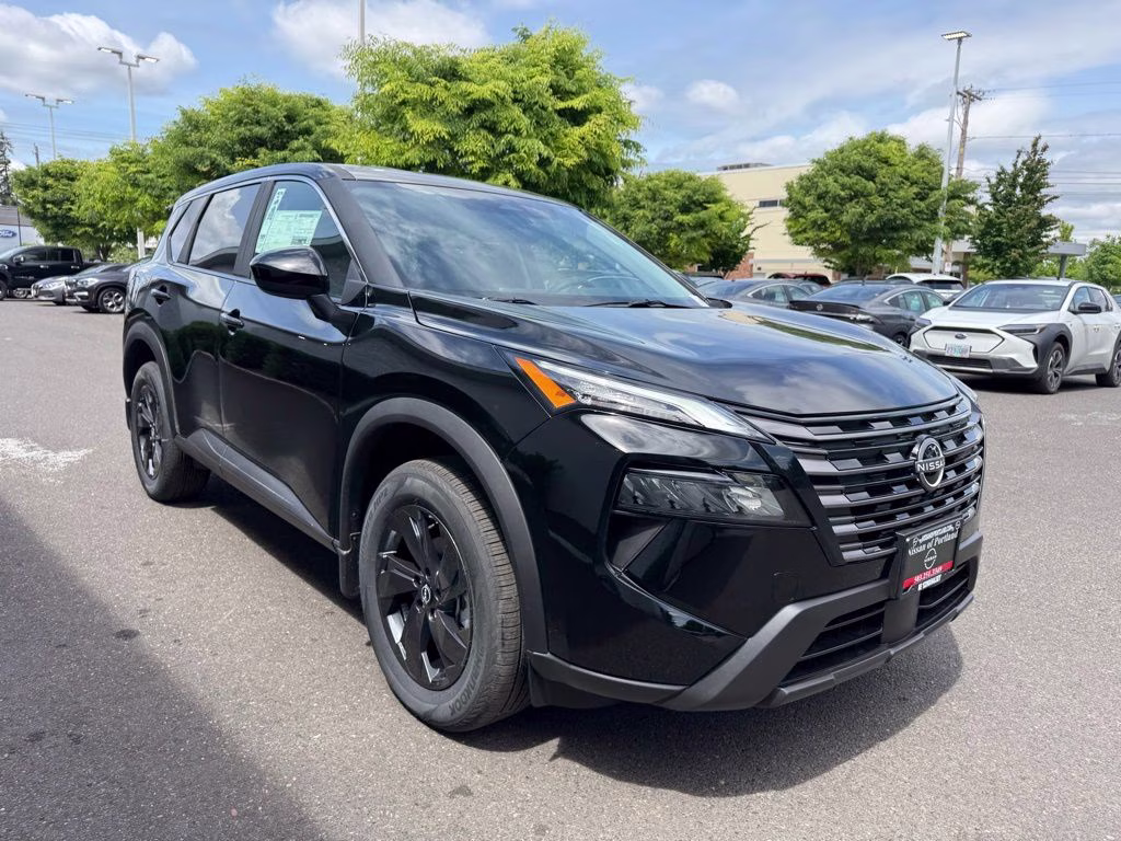 2026 Super Black Nissan Rogue SV AWD SUV