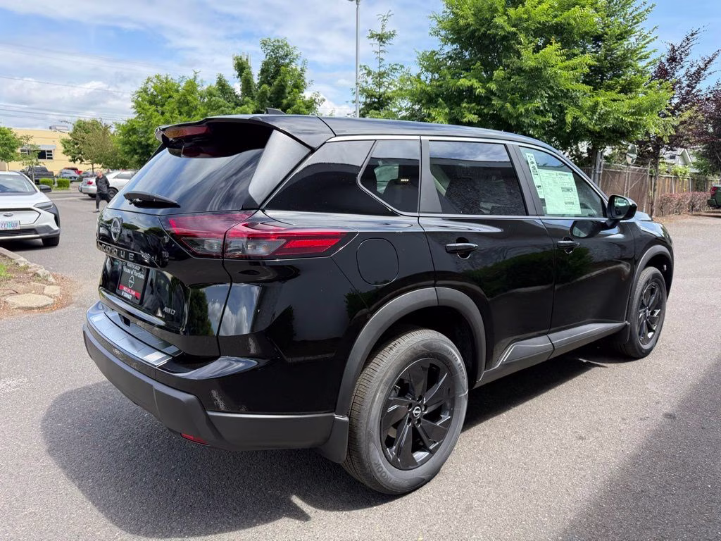 2026 Super Black Nissan Rogue SV AWD SUV