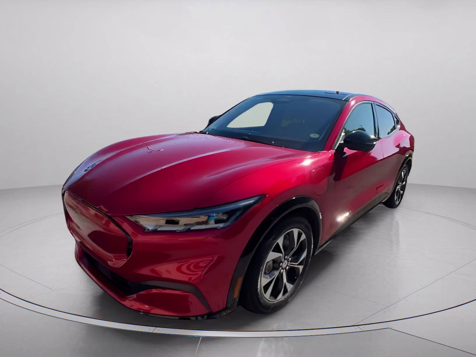 2023 Rapid Red Metallic Tinted Clearcoat Ford Mustang Mach-E Premium AWD SUV