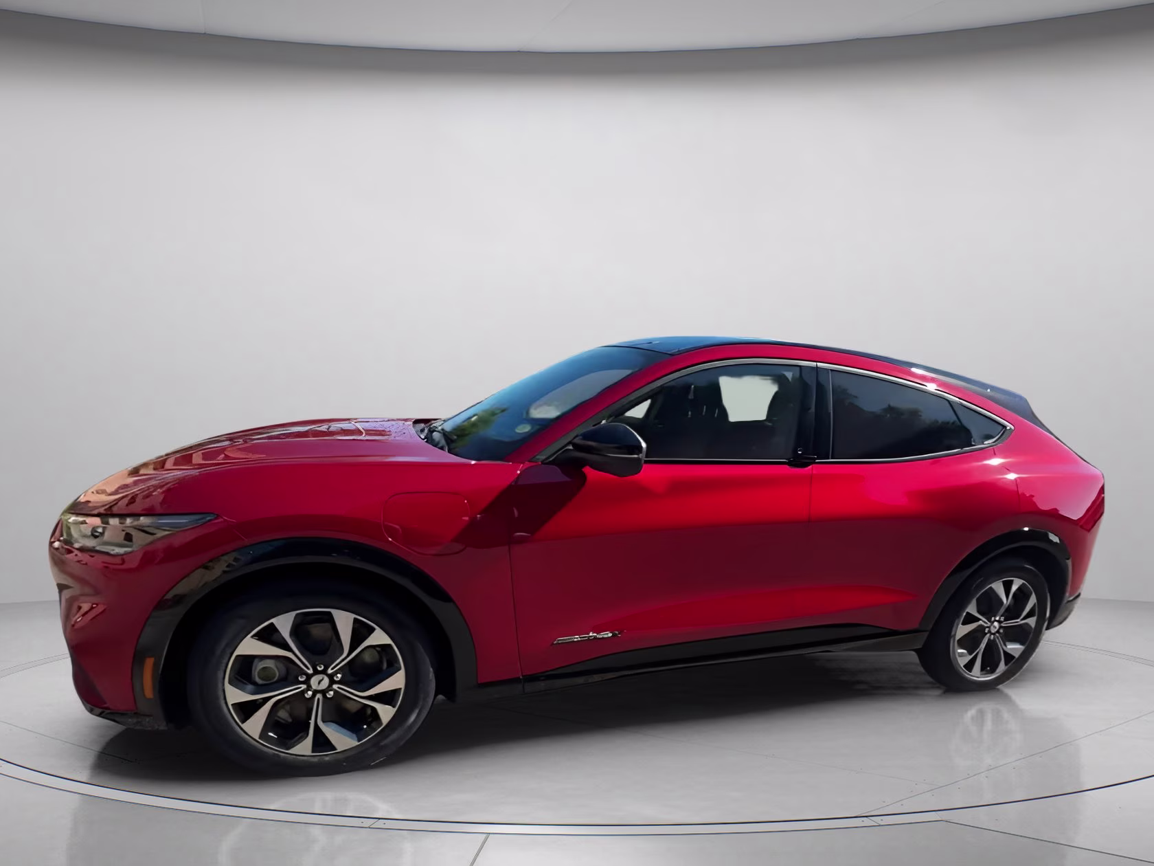 2023 Rapid Red Metallic Tinted Clearcoat Ford Mustang Mach-E Premium AWD SUV