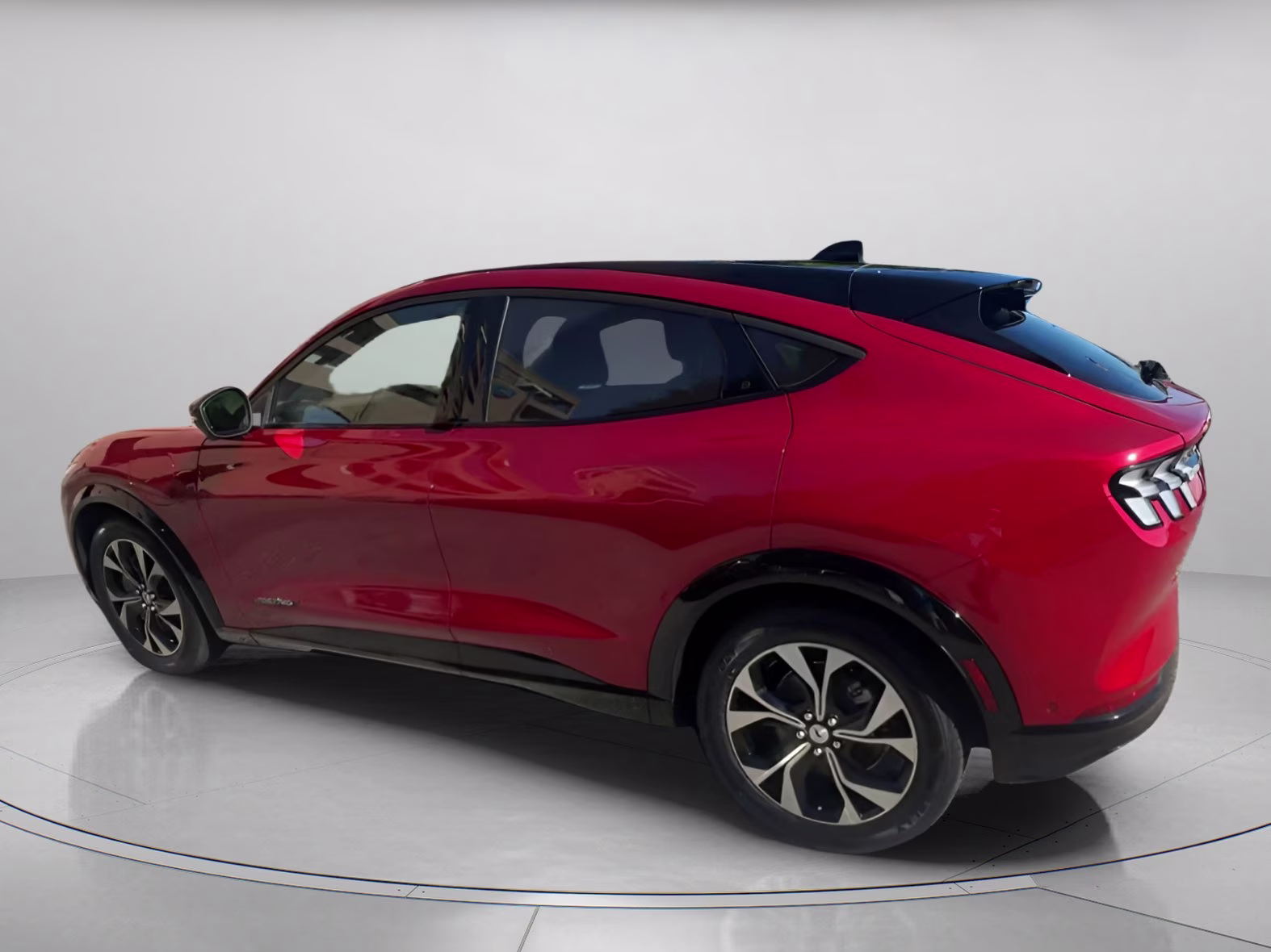 2023 Rapid Red Metallic Tinted Clearcoat Ford Mustang Mach-E Premium AWD SUV