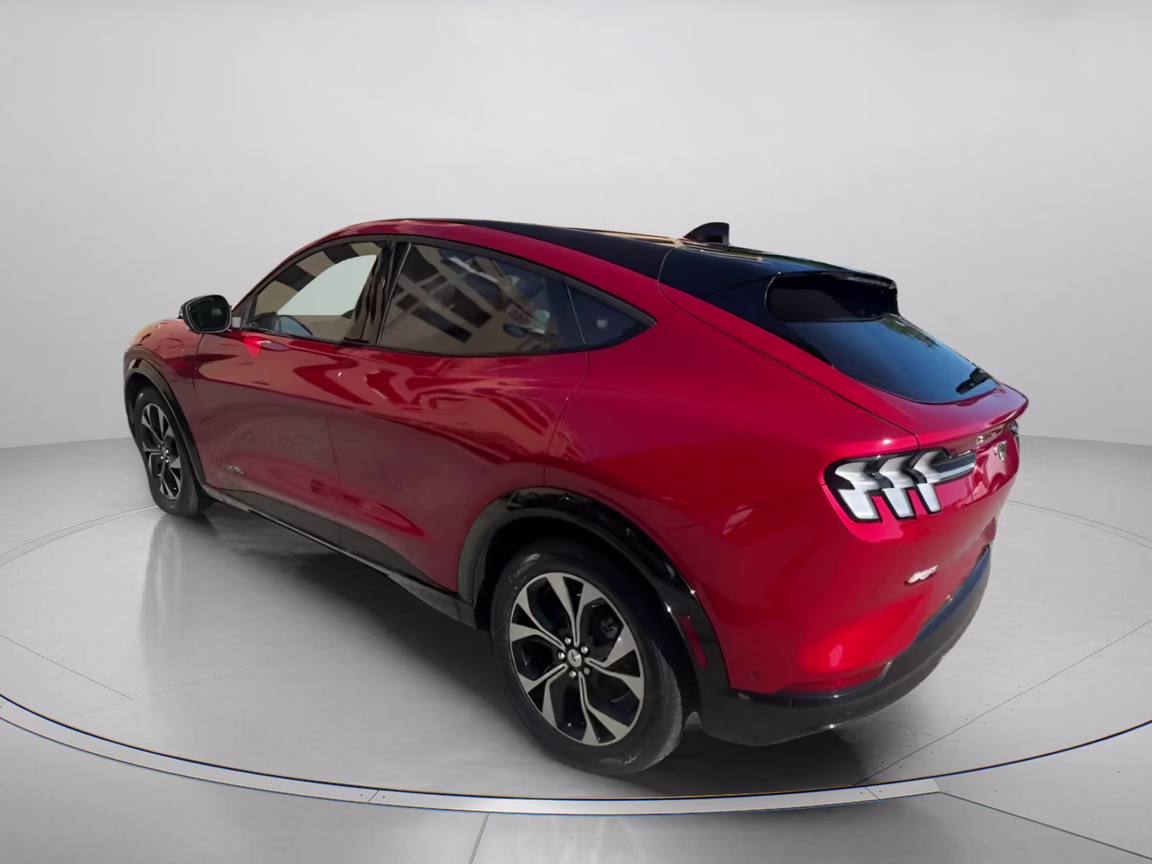 2023 Rapid Red Metallic Tinted Clearcoat Ford Mustang Mach-E Premium AWD SUV