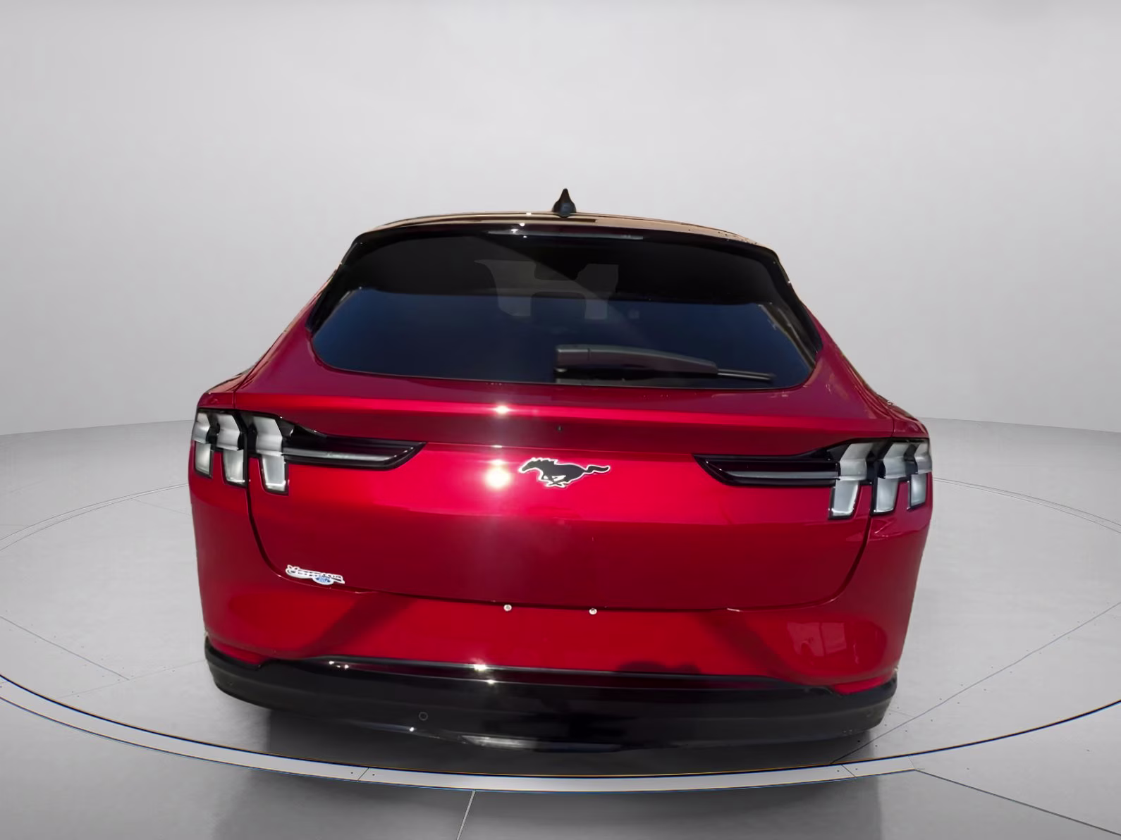 2023 Rapid Red Metallic Tinted Clearcoat Ford Mustang Mach-E Premium AWD SUV