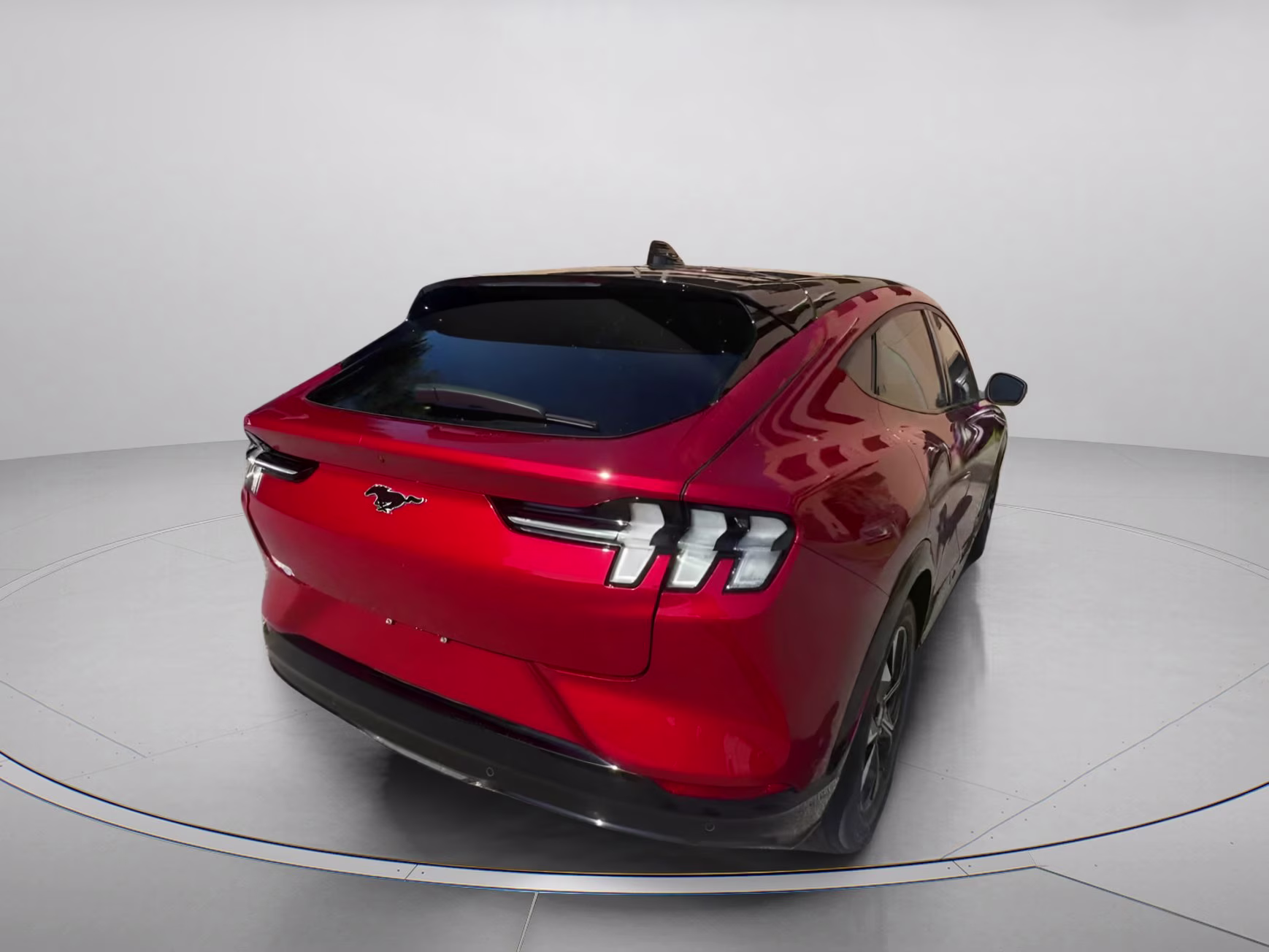 2023 Rapid Red Metallic Tinted Clearcoat Ford Mustang Mach-E Premium AWD SUV