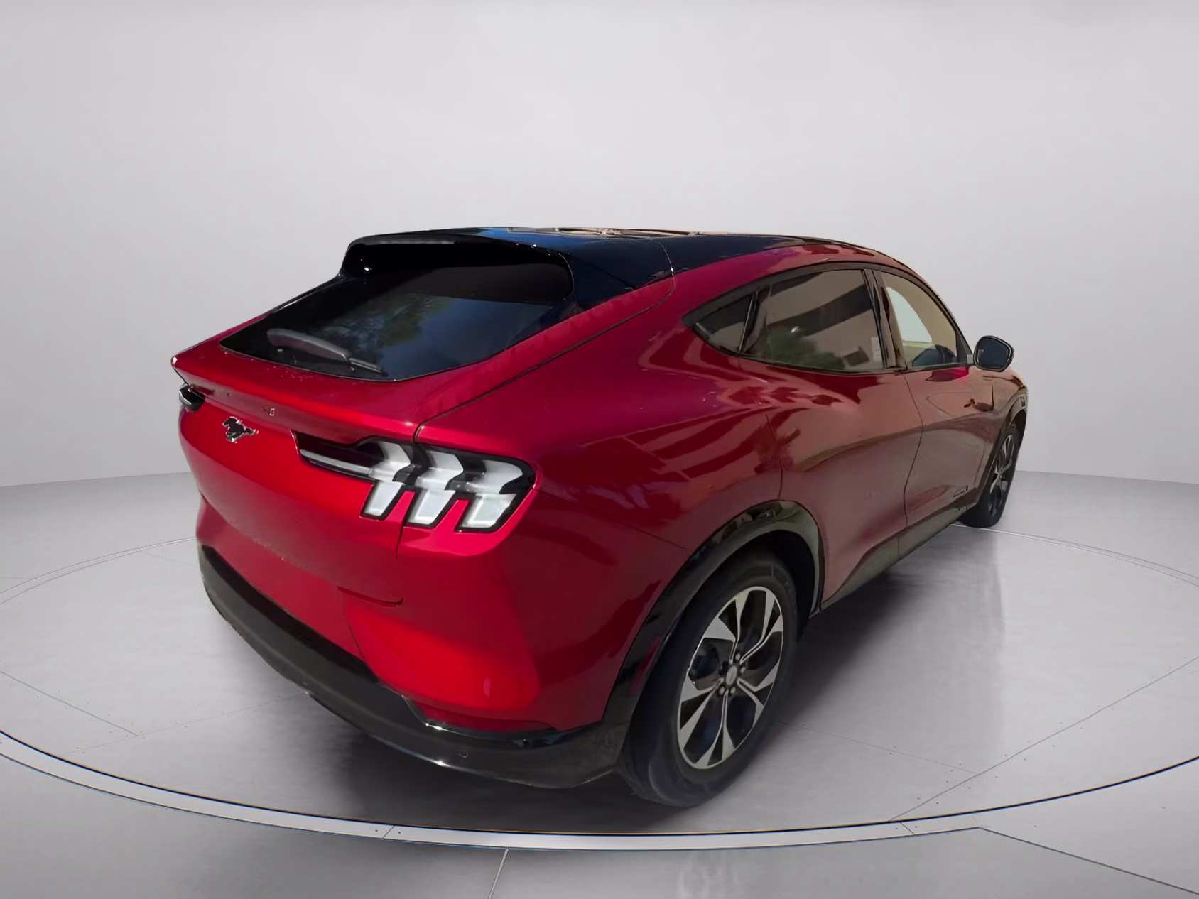 2023 Rapid Red Metallic Tinted Clearcoat Ford Mustang Mach-E Premium AWD SUV