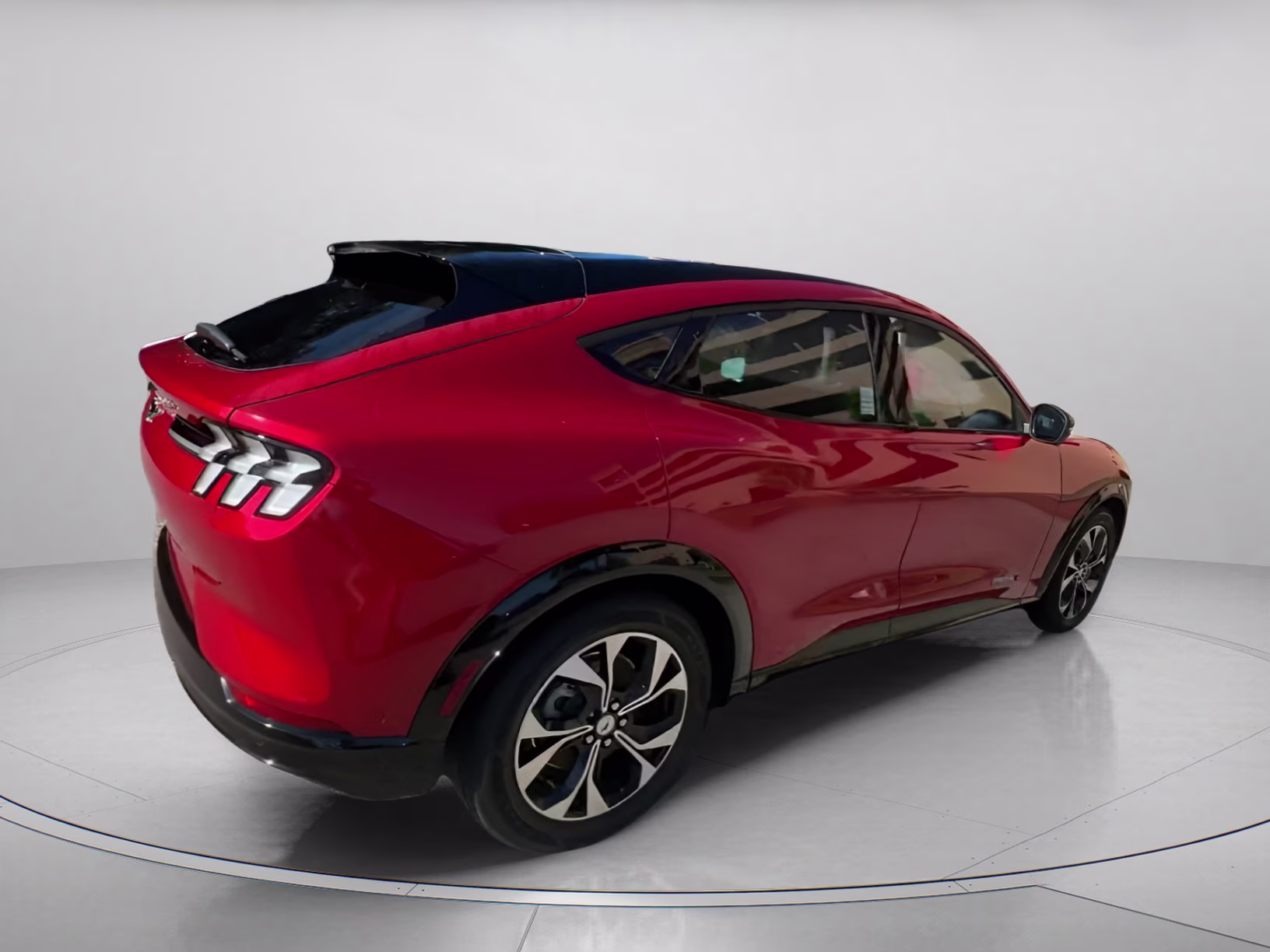 2023 Rapid Red Metallic Tinted Clearcoat Ford Mustang Mach-E Premium AWD SUV