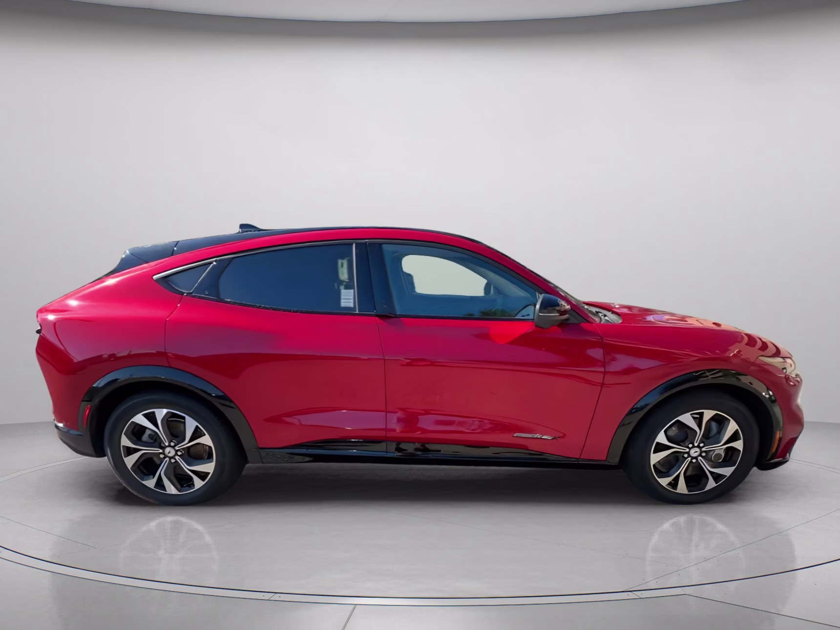 2023 Rapid Red Metallic Tinted Clearcoat Ford Mustang Mach-E Premium AWD SUV