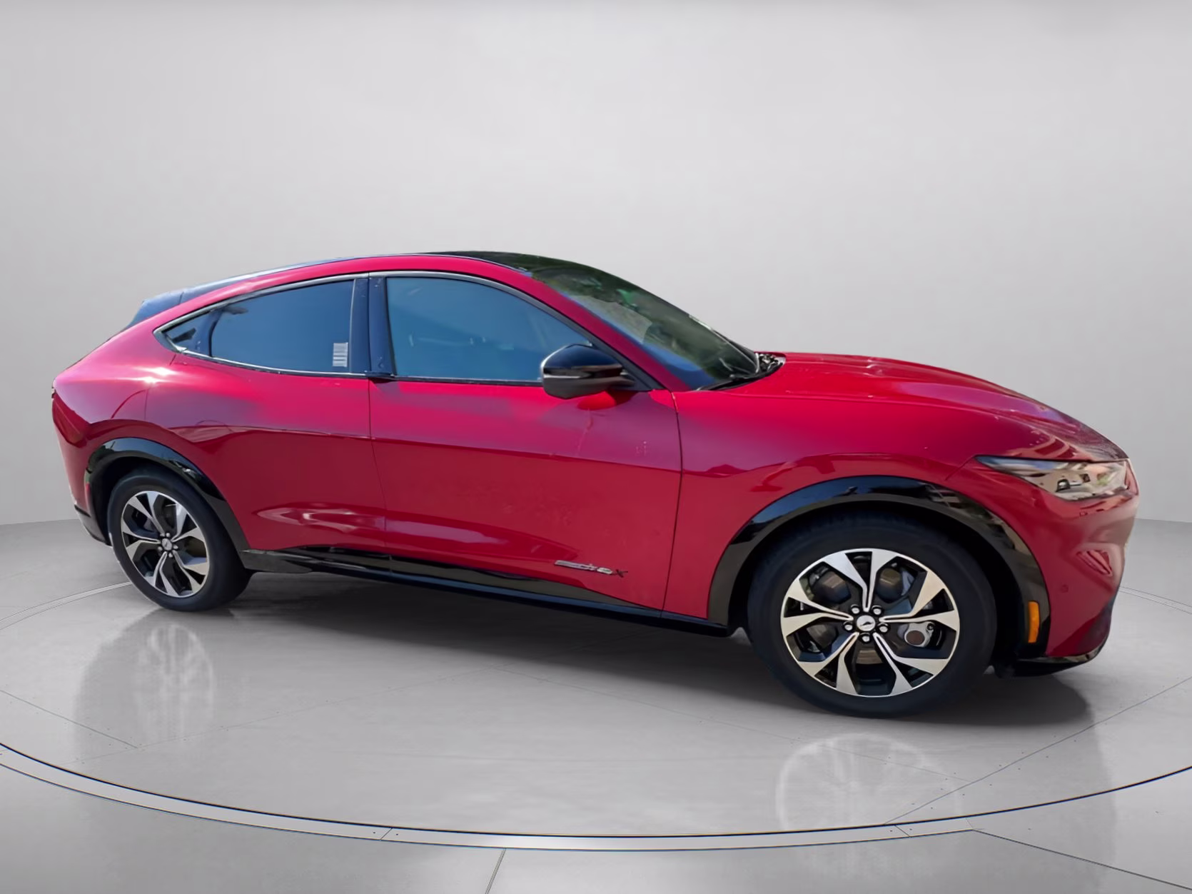 2023 Rapid Red Metallic Tinted Clearcoat Ford Mustang Mach-E Premium AWD SUV