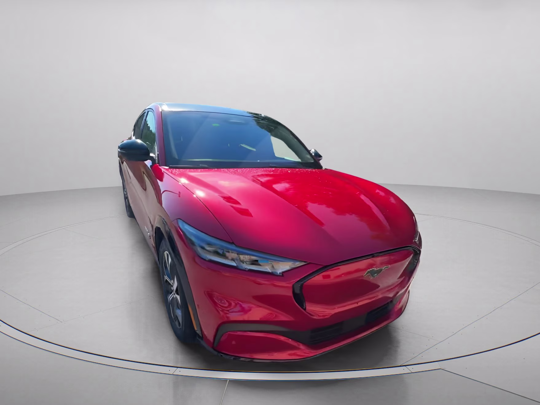 2023 Rapid Red Metallic Tinted Clearcoat Ford Mustang Mach-E Premium AWD SUV