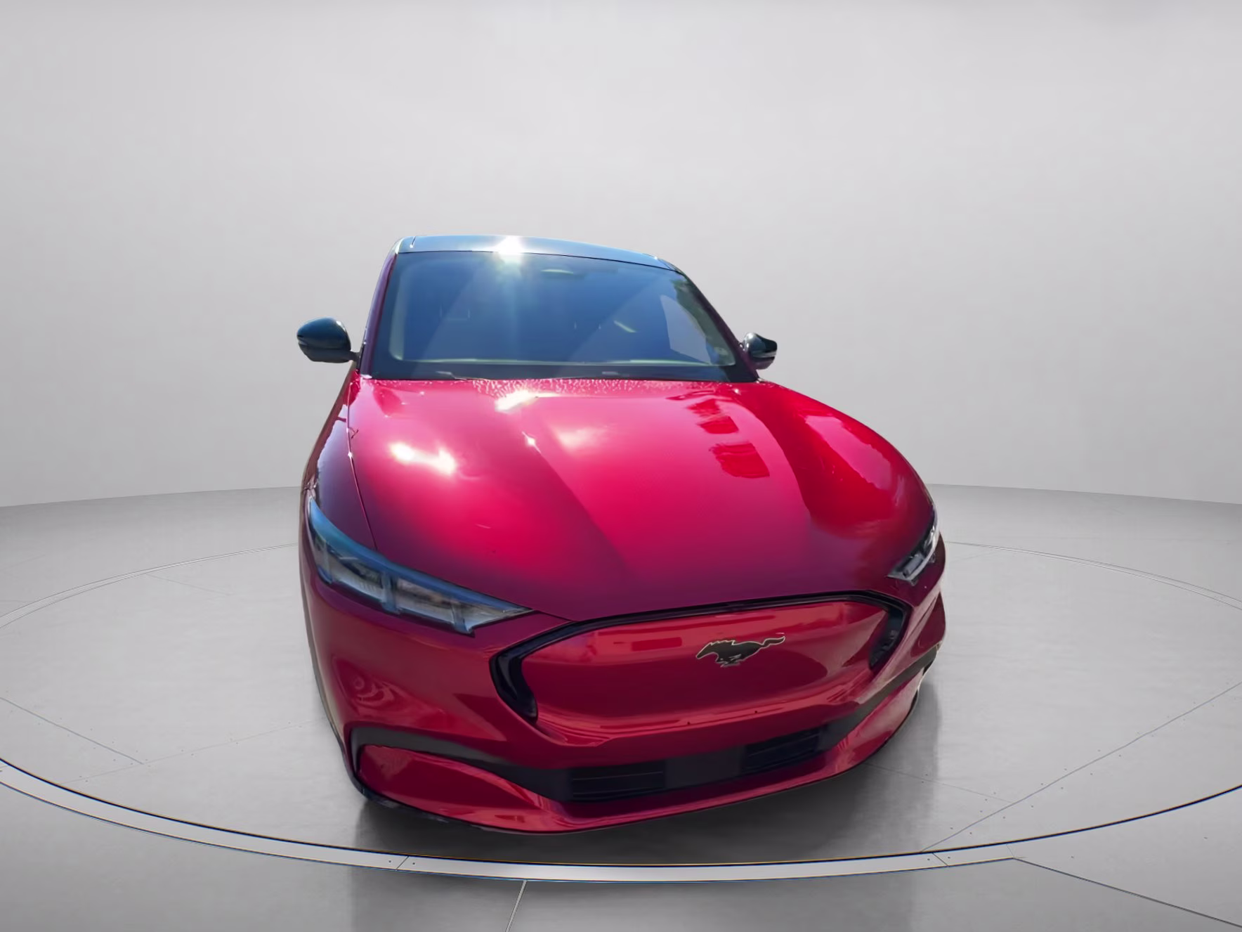 2023 Rapid Red Metallic Tinted Clearcoat Ford Mustang Mach-E Premium AWD SUV
