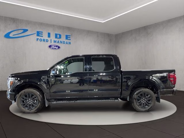 2025 Agate Black Metallic Ford F-150 Lariat 4X4 Truck