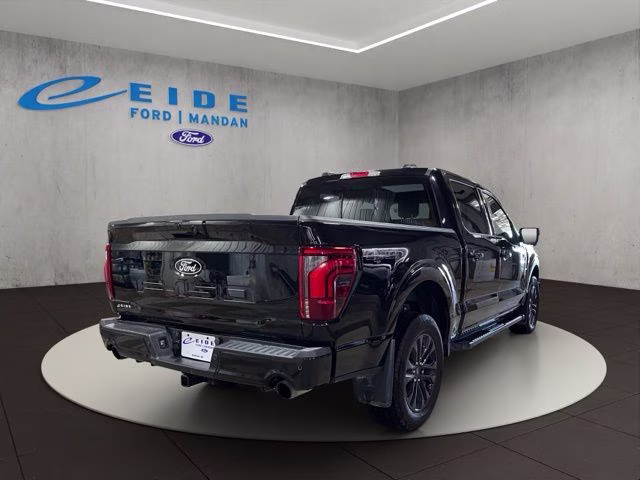 2025 Agate Black Metallic Ford F-150 Lariat 4X4 Truck