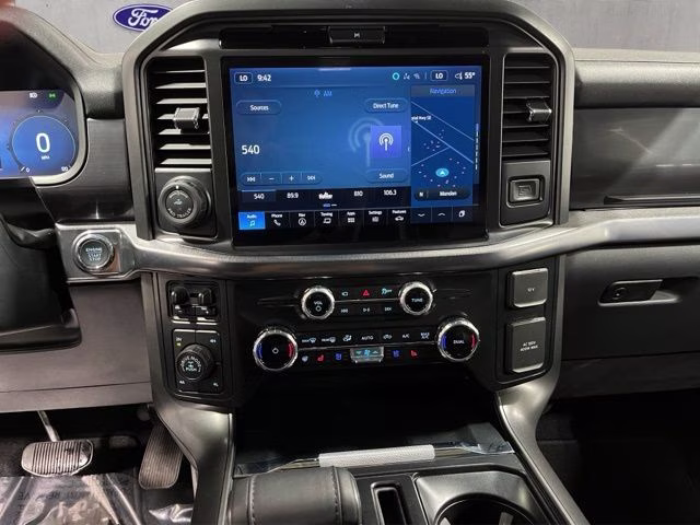 2025 Agate Black Metallic Ford F-150 Lariat 4X4 Truck