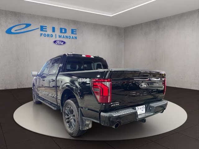 2025 Agate Black Metallic Ford F-150 Lariat 4X4 Truck