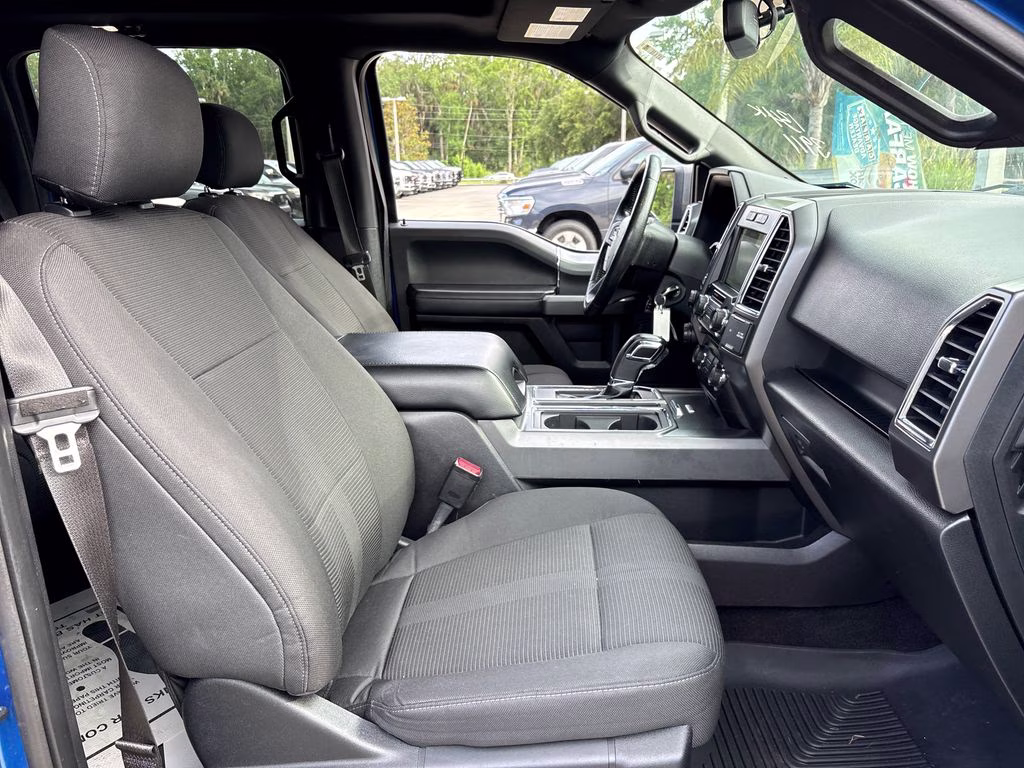 2016 Blue Flame Metallic Ford F-150 XLT 4X4 Truck