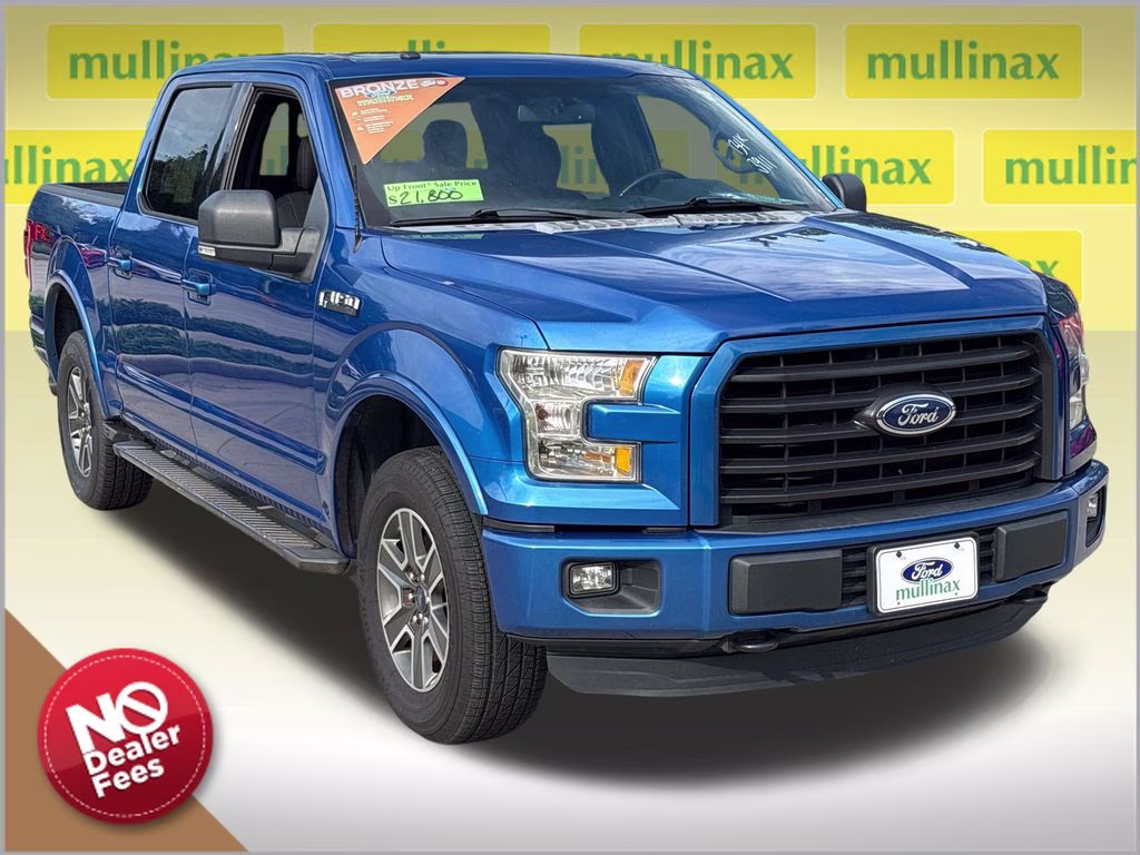 2016 Blue Flame Metallic Ford F-150 XLT 4X4 Truck