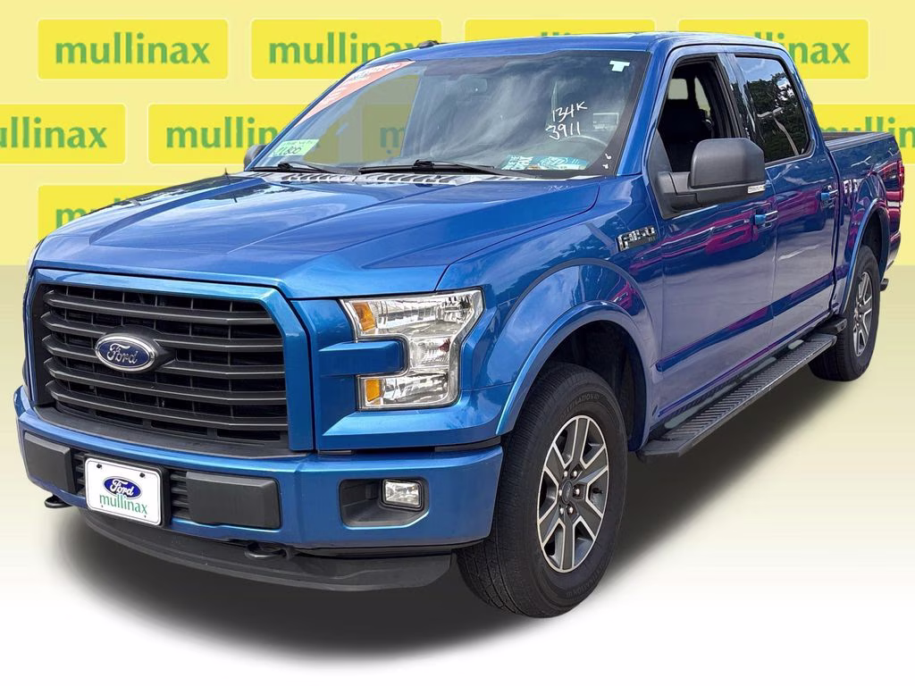 2016 Blue Flame Metallic Ford F-150 XLT 4X4 Truck