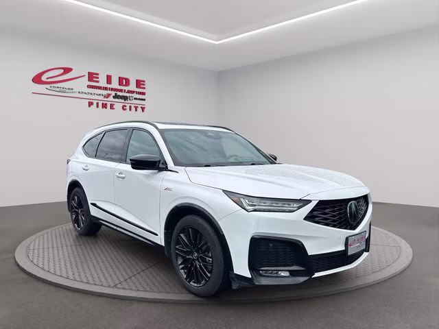 2025 Platinum White Pearl Acura MDX A-Spec Advance Package AWD SUV