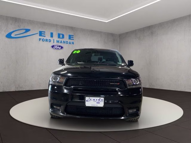 2020 DB Black Crystal Clearcoat Dodge Durango GT Plus AWD SUV