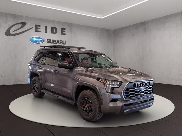 2023 Magnetic Gray Metallic Toyota Sequoia TRD Pro 4X4 SUV