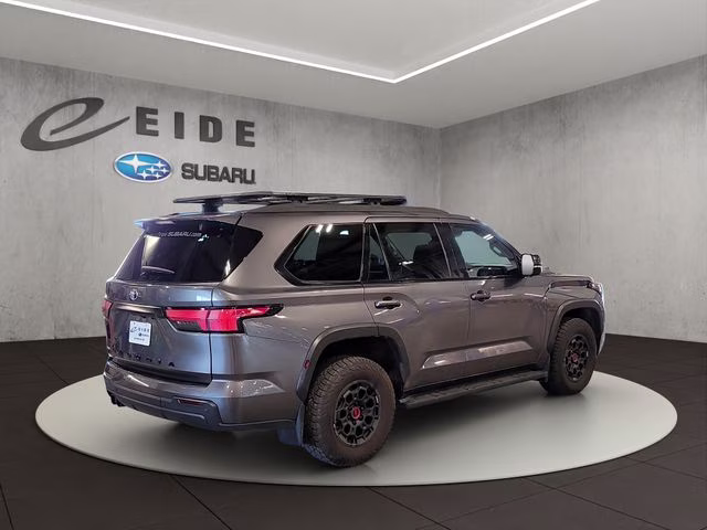 2023 Magnetic Gray Metallic Toyota Sequoia TRD Pro 4X4 SUV
