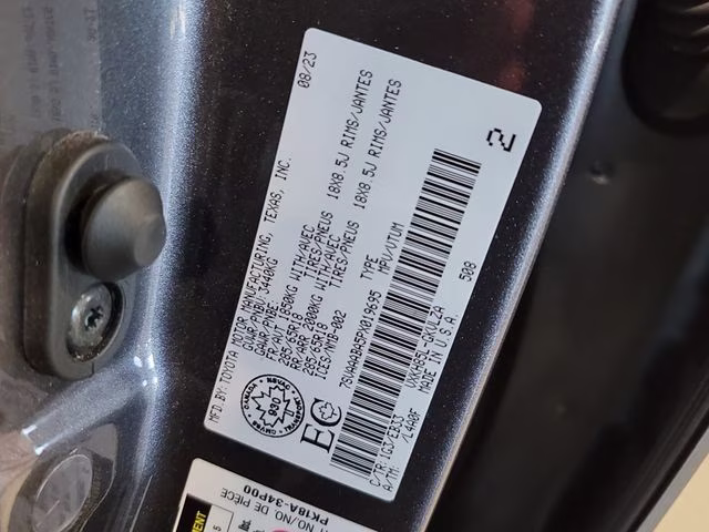 2023 Magnetic Gray Metallic Toyota Sequoia TRD Pro 4X4 SUV