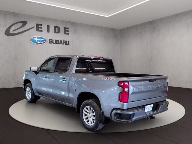 2022 Satin Steel Metallic Chevrolet Silverado 1500 LTD RST 4X4 Truck
