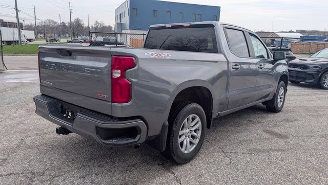 2022 Satin Steel Metallic Chevrolet Silverado 1500 LTD RST 4X4 Truck