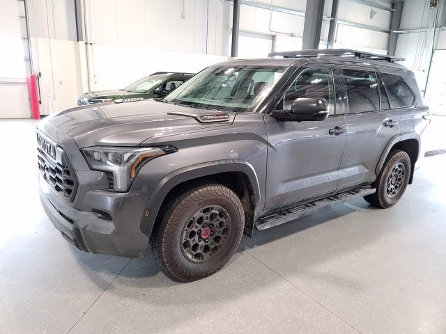 2023 Magnetic Gray Metallic Toyota Sequoia TRD Pro 4X4 SUV