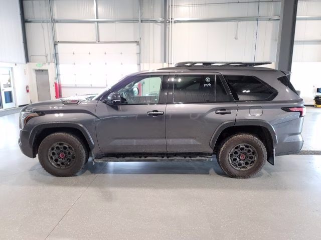 2023 Magnetic Gray Metallic Toyota Sequoia TRD Pro 4X4 SUV