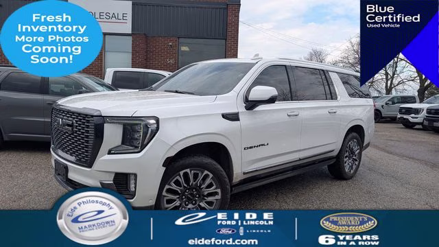 2023 White Frost Tricoat GMC Yukon XL Denali Ultimate 4X4 SUV
