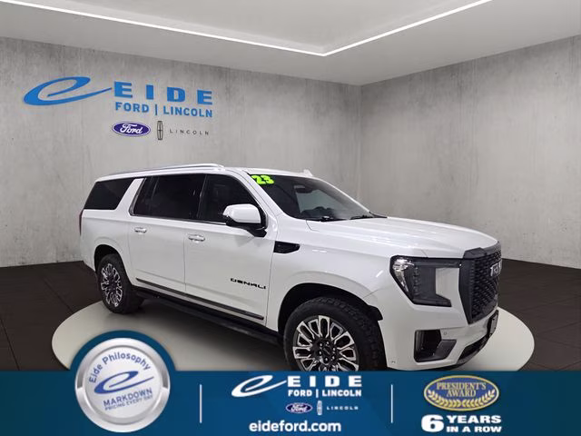 2023 White Frost Tricoat GMC Yukon XL Denali Ultimate 4X4 SUV
