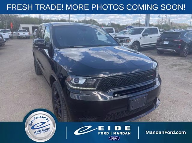 2020 DB Black Crystal Clearcoat Dodge Durango GT Plus AWD SUV