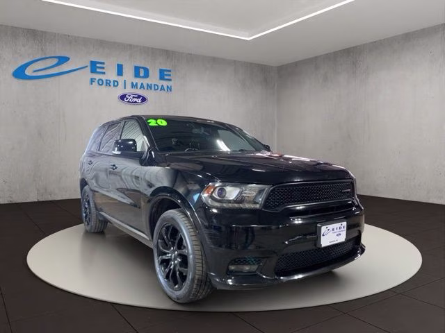 2020 DB Black Crystal Clearcoat Dodge Durango GT Plus AWD SUV