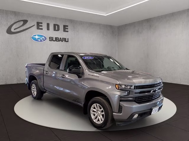 2022 Satin Steel Metallic Chevrolet Silverado 1500 LTD RST 4X4 Truck