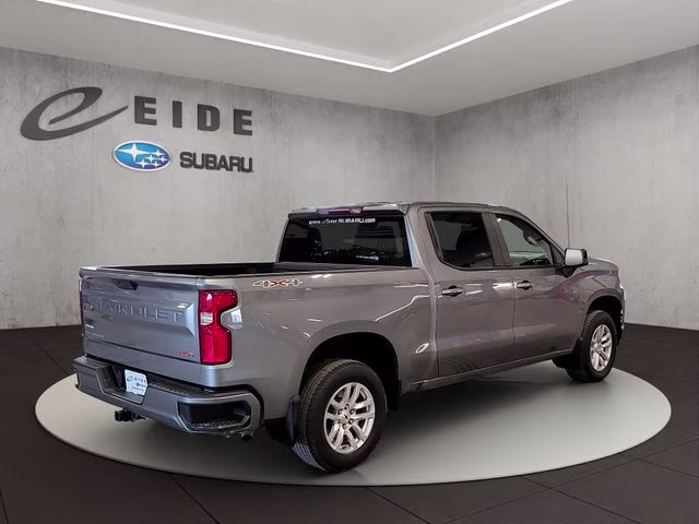 2022 Satin Steel Metallic Chevrolet Silverado 1500 LTD RST 4X4 Truck