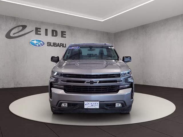 2022 Satin Steel Metallic Chevrolet Silverado 1500 LTD RST 4X4 Truck