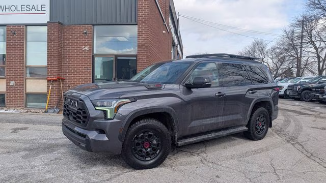2023 Magnetic Gray Metallic Toyota Sequoia TRD Pro 4X4 SUV