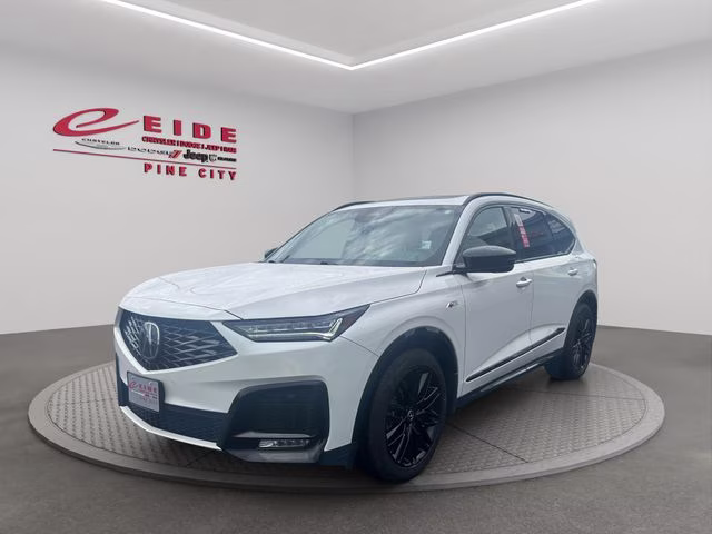 2025 Platinum White Pearl Acura MDX A-Spec Advance Package AWD SUV