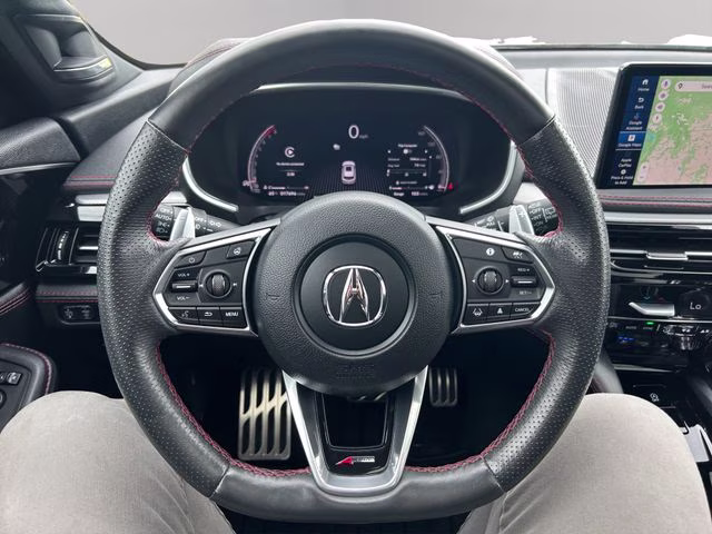 2025 Platinum White Pearl Acura MDX A-Spec Advance Package AWD SUV