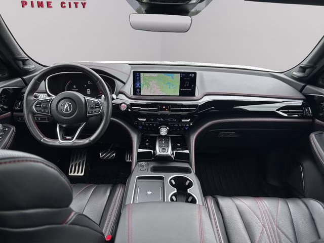 2025 Platinum White Pearl Acura MDX A-Spec Advance Package AWD SUV