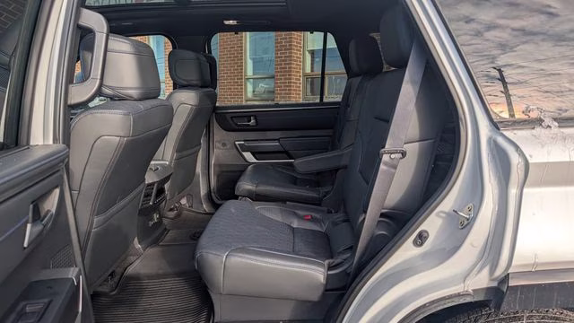 2025 White Toyota Sequoia Platinum 4X4 SUV
