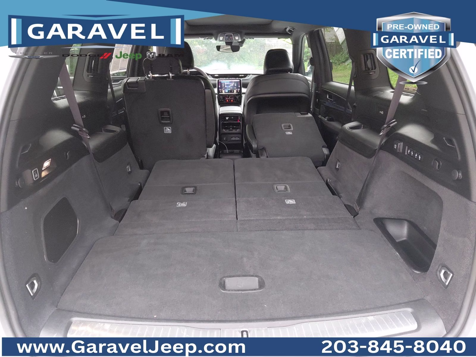 2023 Bright White Clearcoat Jeep Grand Cherokee L Overland 4X4 SUV