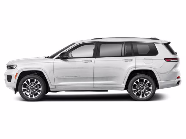 2023 Bright White Clearcoat Jeep Grand Cherokee L Overland 4X4 SUV