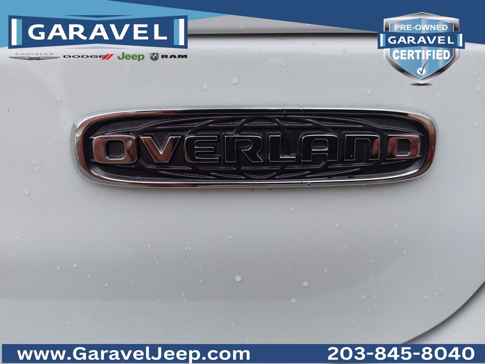 2023 Bright White Clearcoat Jeep Grand Cherokee L Overland 4X4 SUV